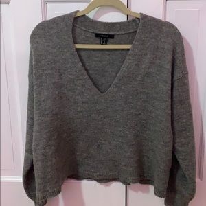 V-neck sweater!
